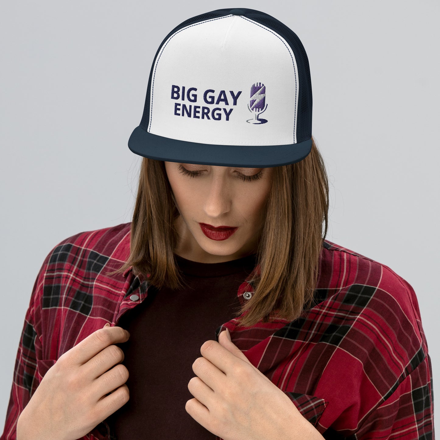 Big Gay Energy Trucker Cap