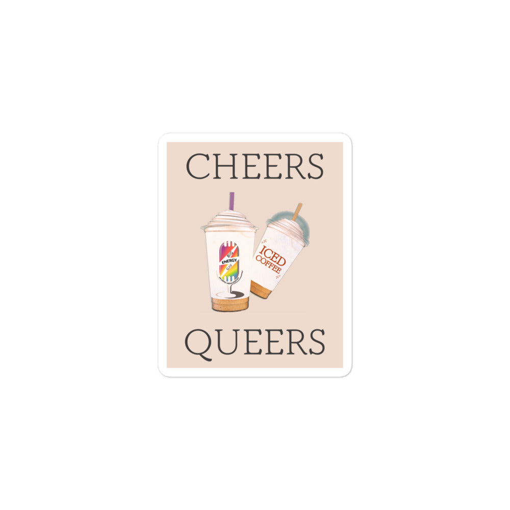 Cheers Queers Sticker