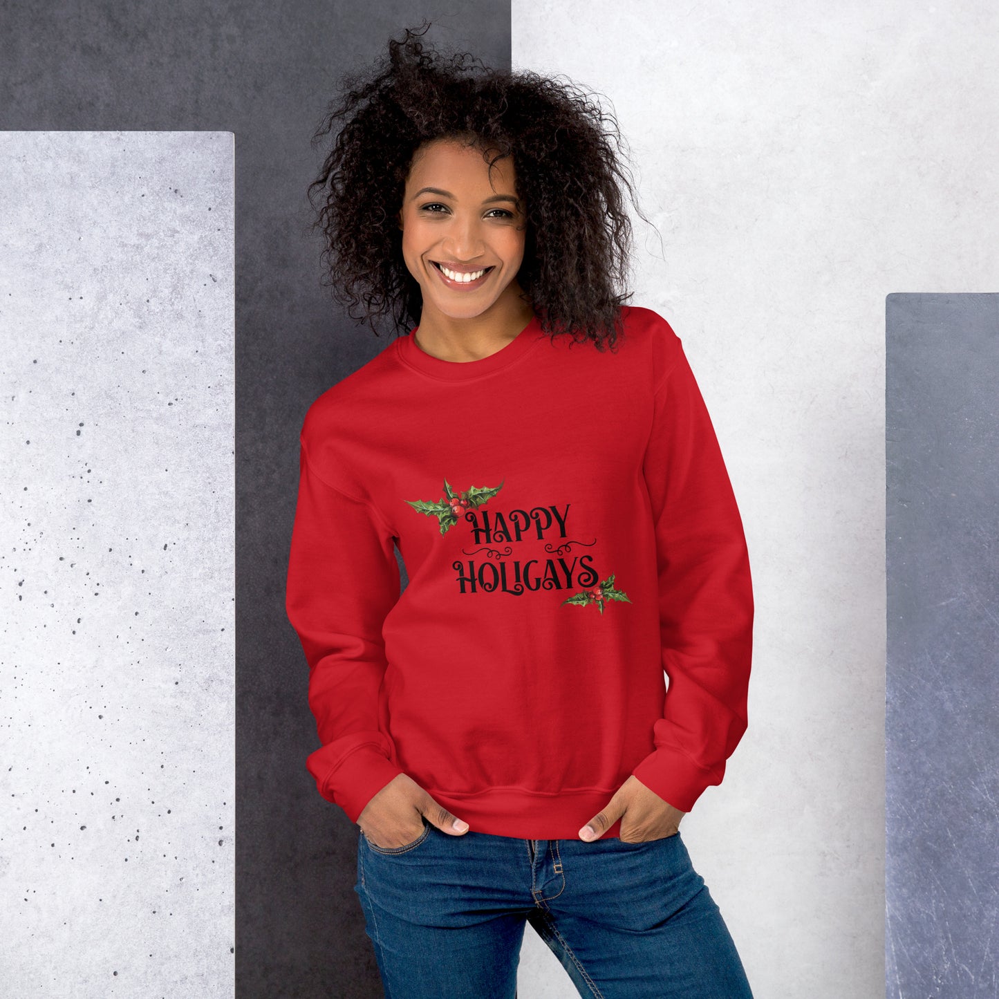 Happy Holigays Unisex Sweatshirt