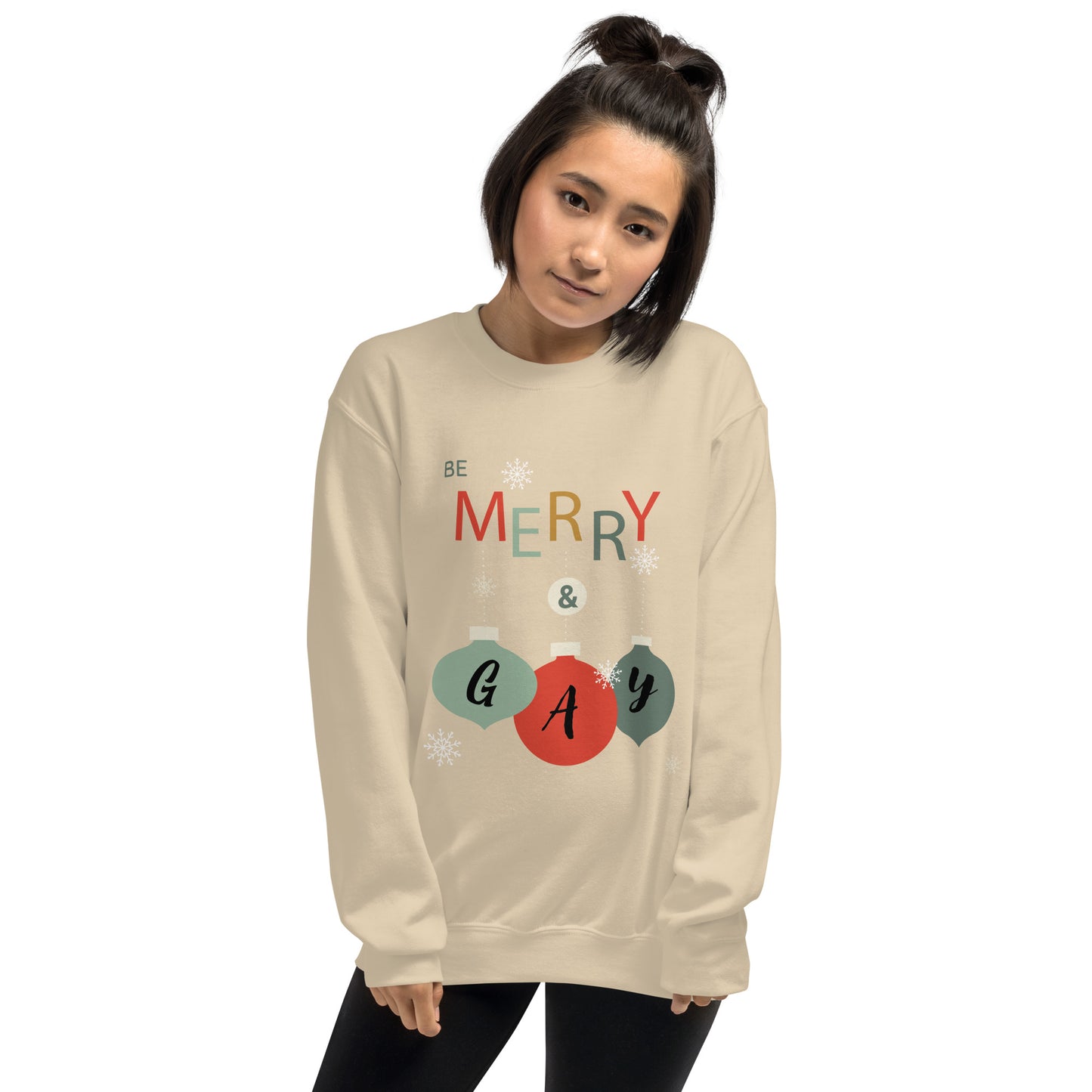 Be Merry & Gay Unisex Sweatshirt
