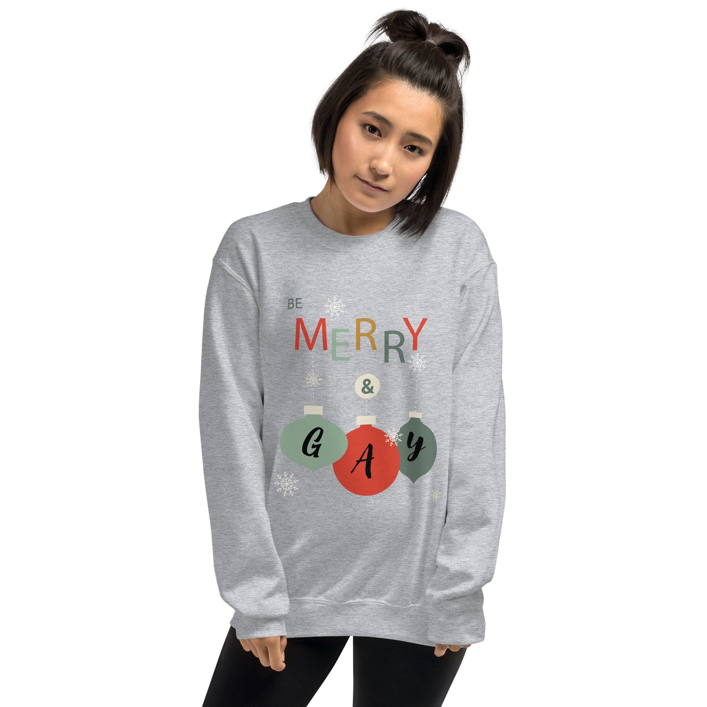 Be Merry & Gay Unisex Sweatshirt